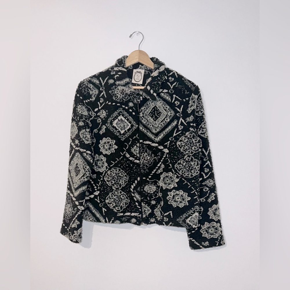 Fleece Chemise zip up Jacket